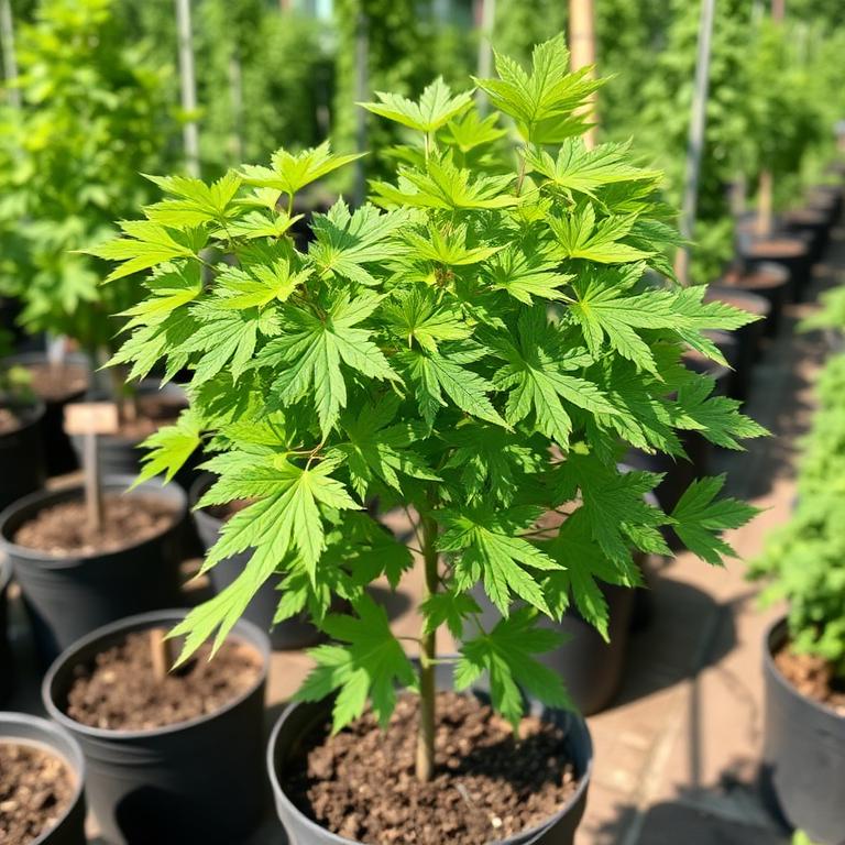 Puiet de Arțar verde la ghiveci