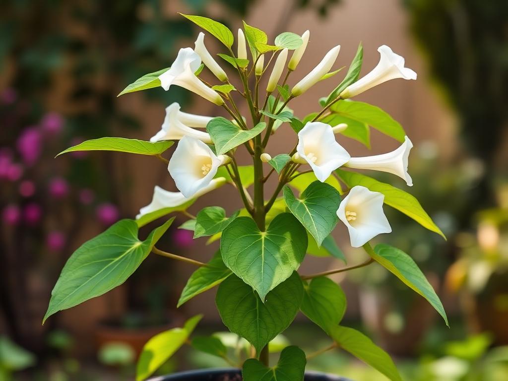 Puiet de Catalpa la ghiveci