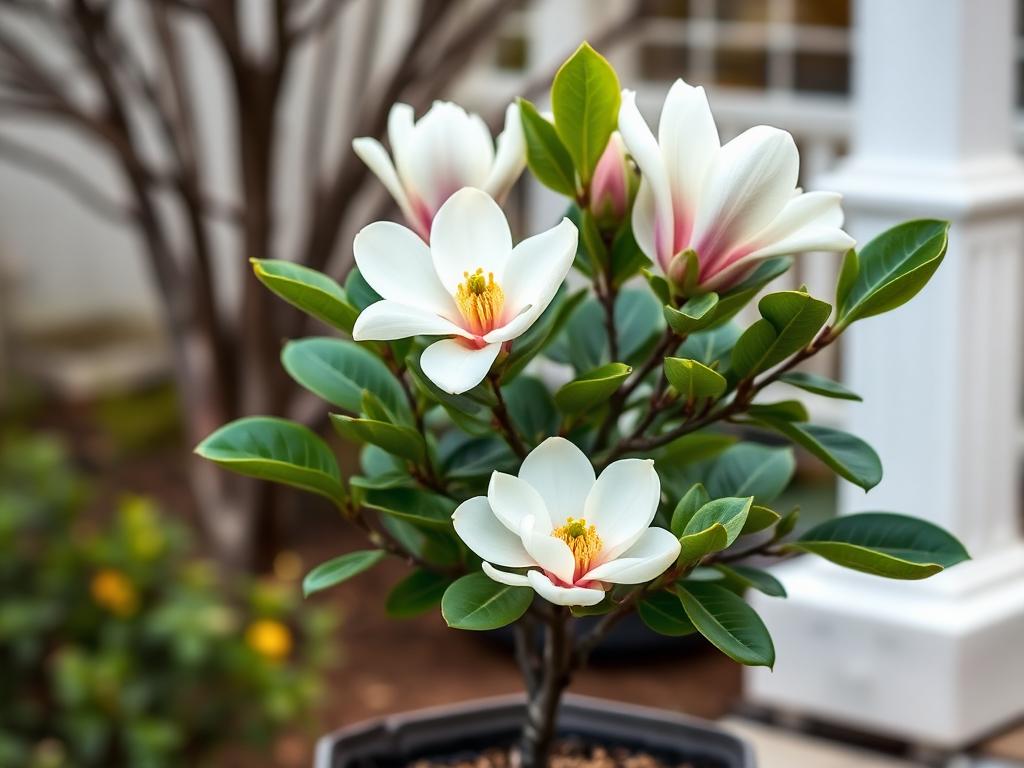 Puiet de Magnolia la ghiveci