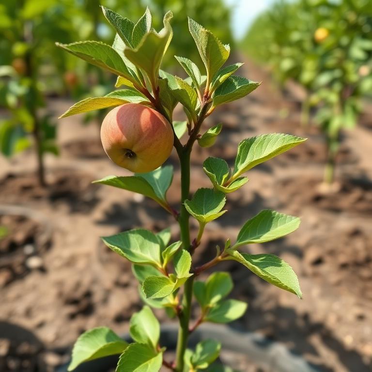 Puiet de Măr fructifer la ghiveci